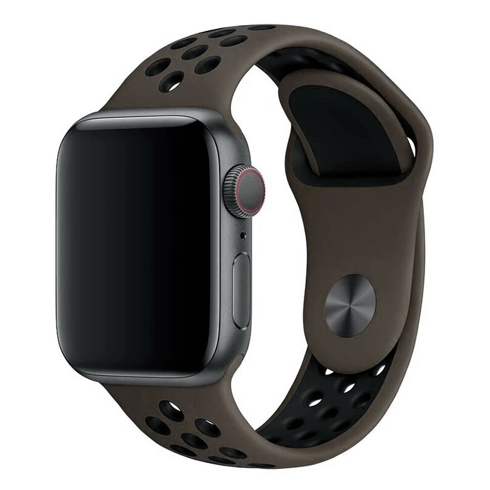 Ремінець силіконовий NIKE для Apple Watch 38 | 40 | 41 мм LARGE SIZE Ремінець силіконовий NIKE для Apple Watch 38 | 40 | 41 мм LARGE SIZE