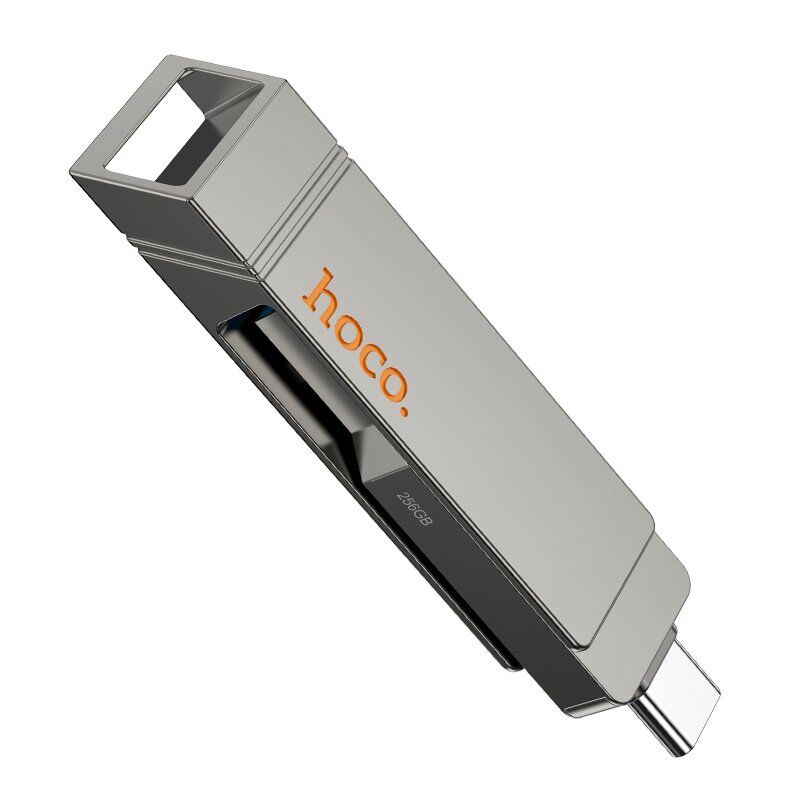 Флеш-память HOCO UD15 Type-C (USB3.2/256Gb) (серый)