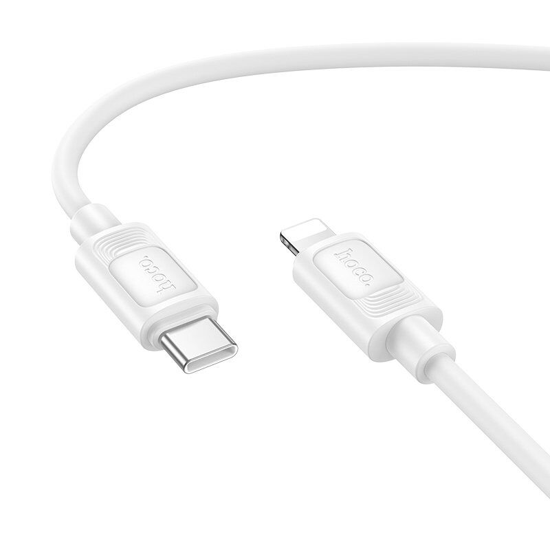 USB кабель HOCO X122 Type-C - Lightning 27W, білий