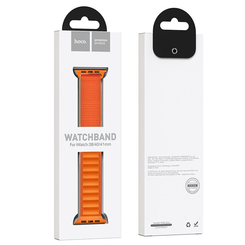 Ремінець HOCO WA20 для APPLE WATCH 42мм | 44мм | 45мм | 49мм Ремінець HOCO WA20 для APPLE WATCH 42мм | 44мм | 45мм | 49мм