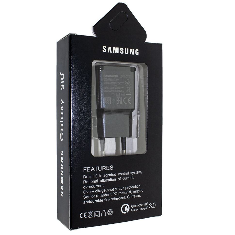 СЗУ SAMSUNG FAST CHARGER S10 + USB TYPE-C 2A (EP-TA200)