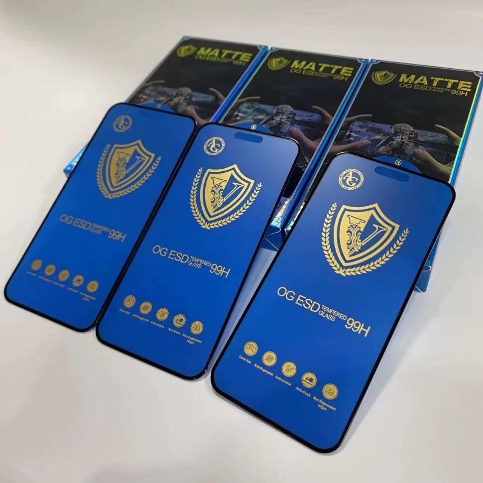 Захисне скло 99H OG ESD MATTE GLASS APPLE iPhone 15 PRO MAX 6.7"