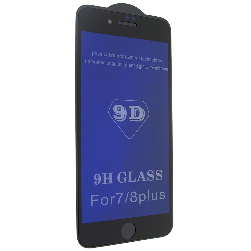 Захисне скло BLUE LIGHT 9D APPLE IPHONE 7 PLUS | 8 PLUS ЧОРНИЙ