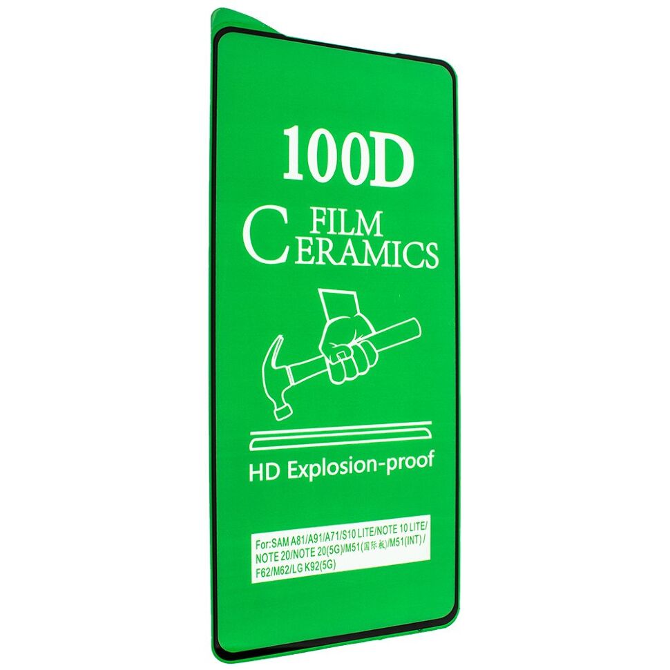 CERAMICS FILM ANTI-SHOCK SAMSUNG M625 Galaxy M62 2022 ЧОРНИЙ