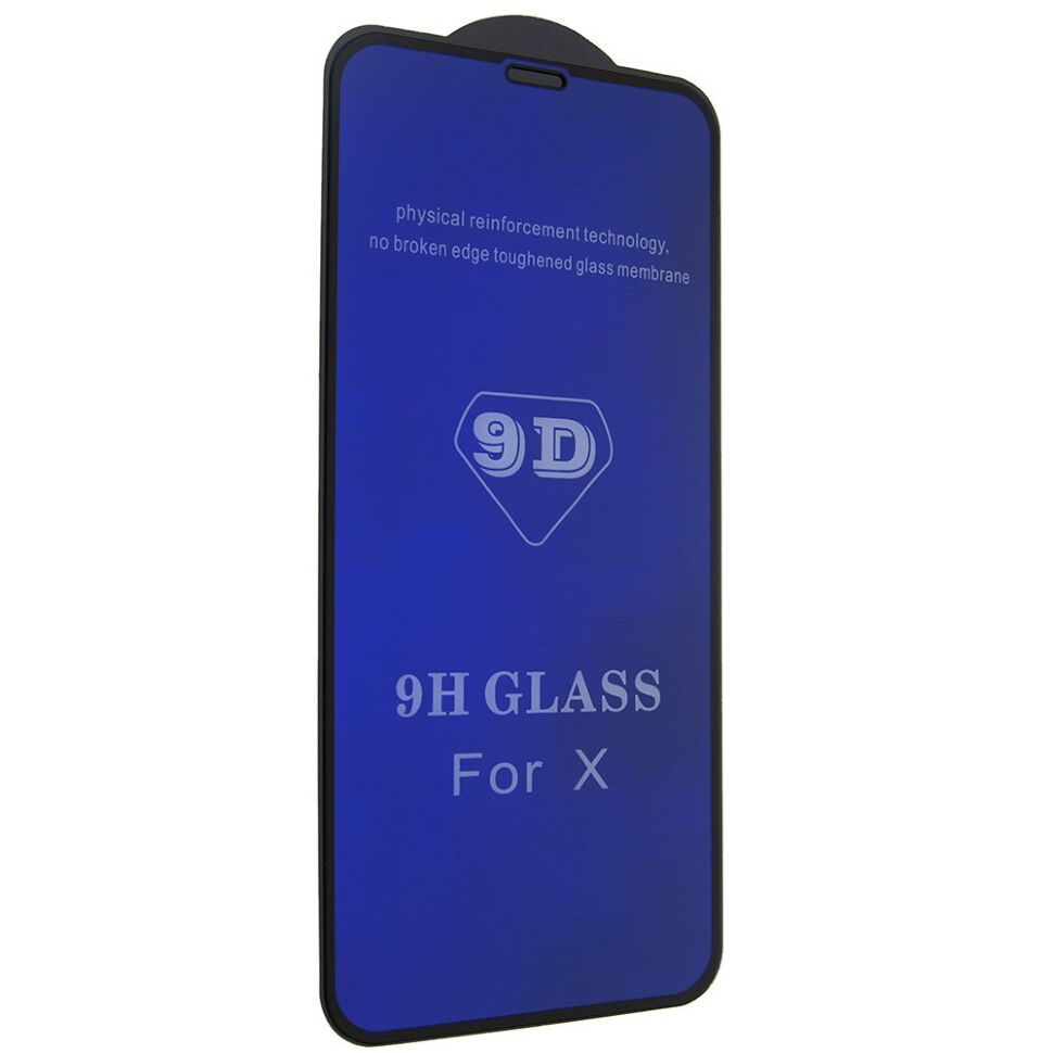 Захисне скло BLUE LIGHT 9D APPLE IPHONE X | XS | 11 PRO ЧОРНИЙ
