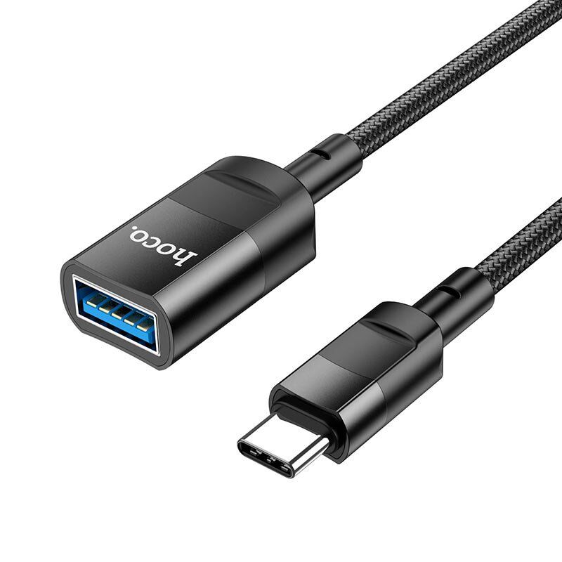 OTG-КАБЕЛЬ HOCO U107 USB Type-C (папа) -> USB Type-A (мама), 1,20м OTG-КАБЕЛЬ HOCO U107 USB Type-C (папа) -> USB Type-A (мама), 1,20м