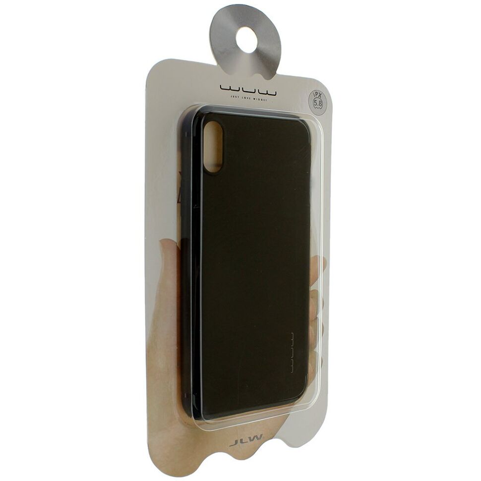 Силіконова накладка WUW K89 APPLE IPHONE X / XS ЧОРНИЙ