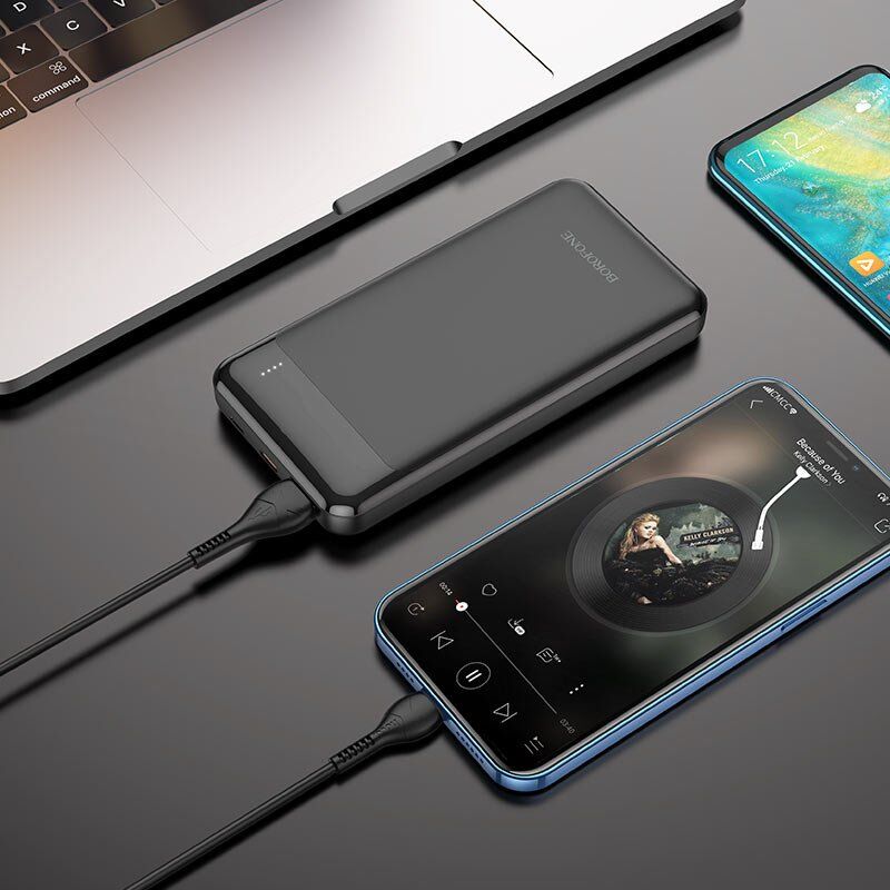Power Bank Borofone BJ19 PD20W + QC3.0 10000mah ЧОРНИЙ