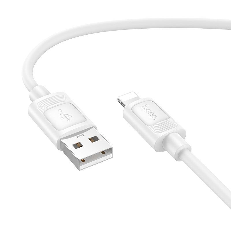 USB кабель HOCO X122 USB - Lightning, білий USB кабель HOCO X122 USB - Lightning, білий