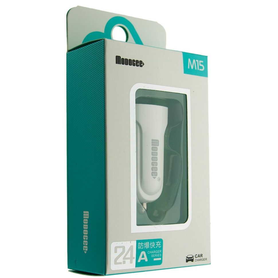 Автомобільний зарядний пристрій MODOCEE MDK-M15 2.4A