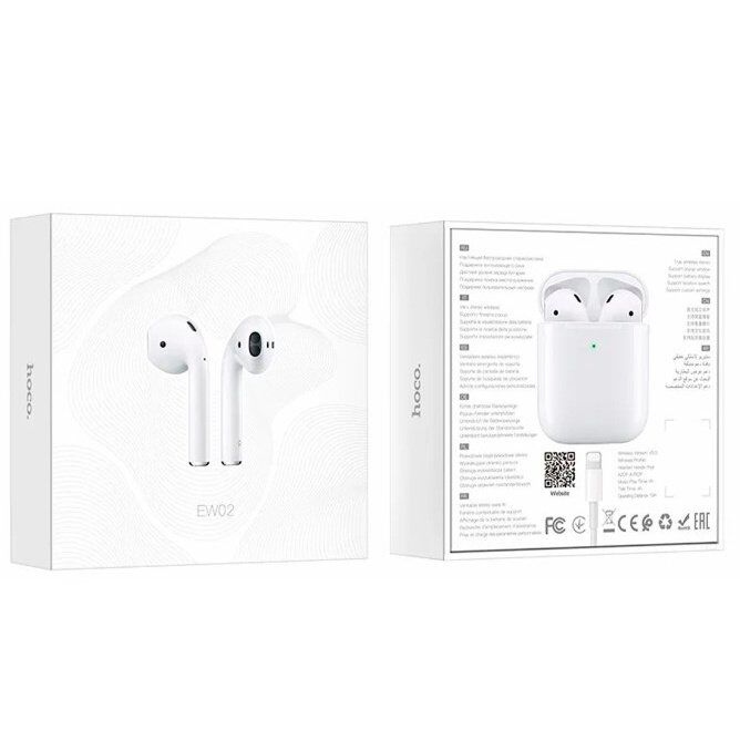 Бездротові навушники HOCO EW02, білий