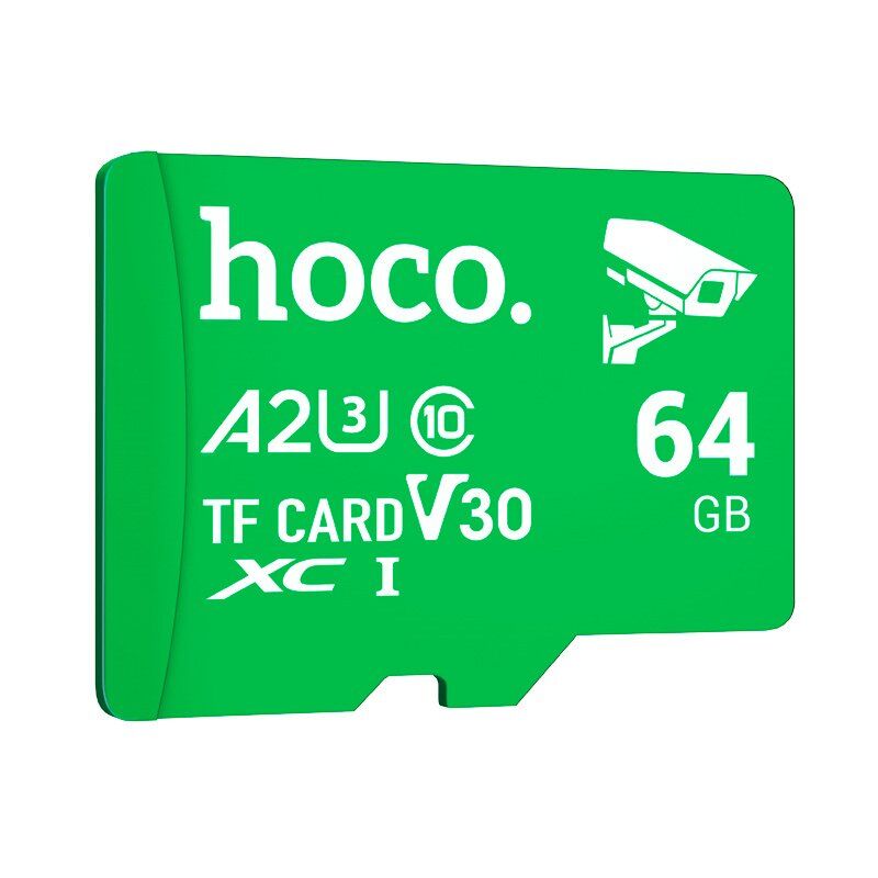 Карта памяти HOCO camera microSD 64Gb (A2/U3/Class 10) Карта памяти HOCO camera microSD 64Gb (A2/U3/Class 10)