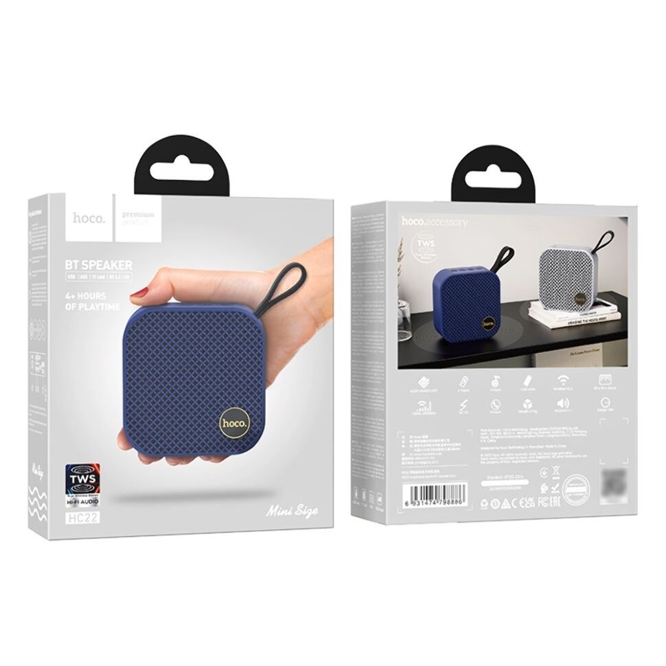 Колонка бездротова HOCO HC22, синій