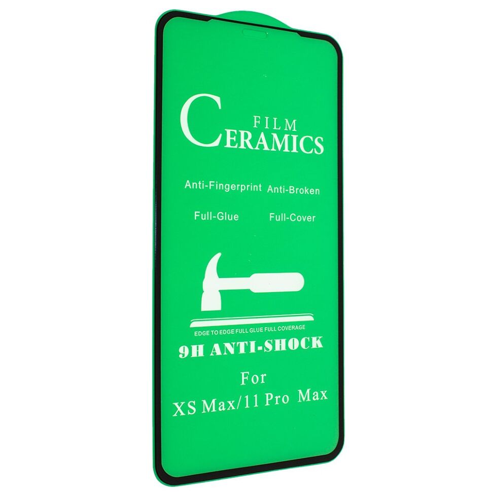 CERAMICS FILM ANTI-SHOCK APPLE IPHONE XS MAX | 11 PRO MAX ЧОРНИЙ CERAMICS FILM ANTI-SHOCK APPLE IPHONE XS MAX | 11 PRO MAX ЧОРНИЙ