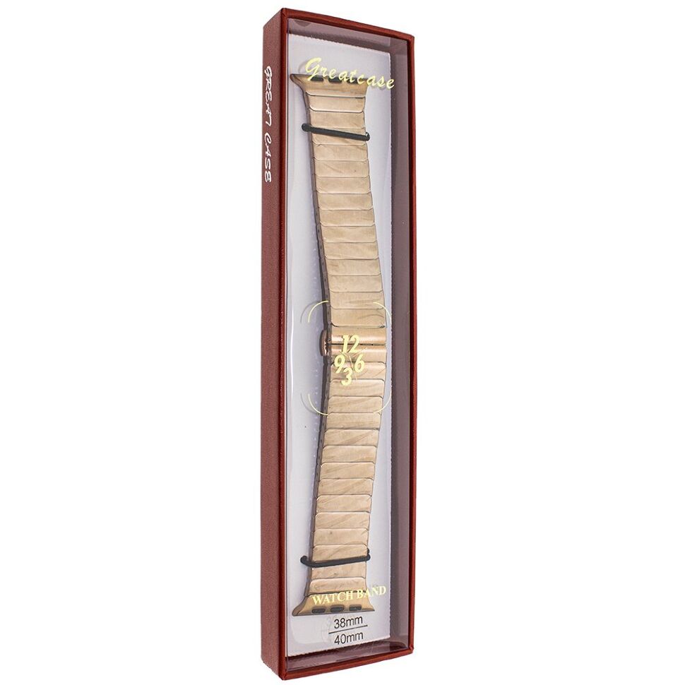 Ремінець металевий для годинника APPLE WATCH 38MM / 40MM / 41MM 1-Bead Metal №22