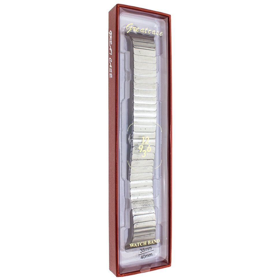 Ремінець металевий для годинника APPLE WATCH 38MM / 40MM / 41MM 1-Bead Metal №22