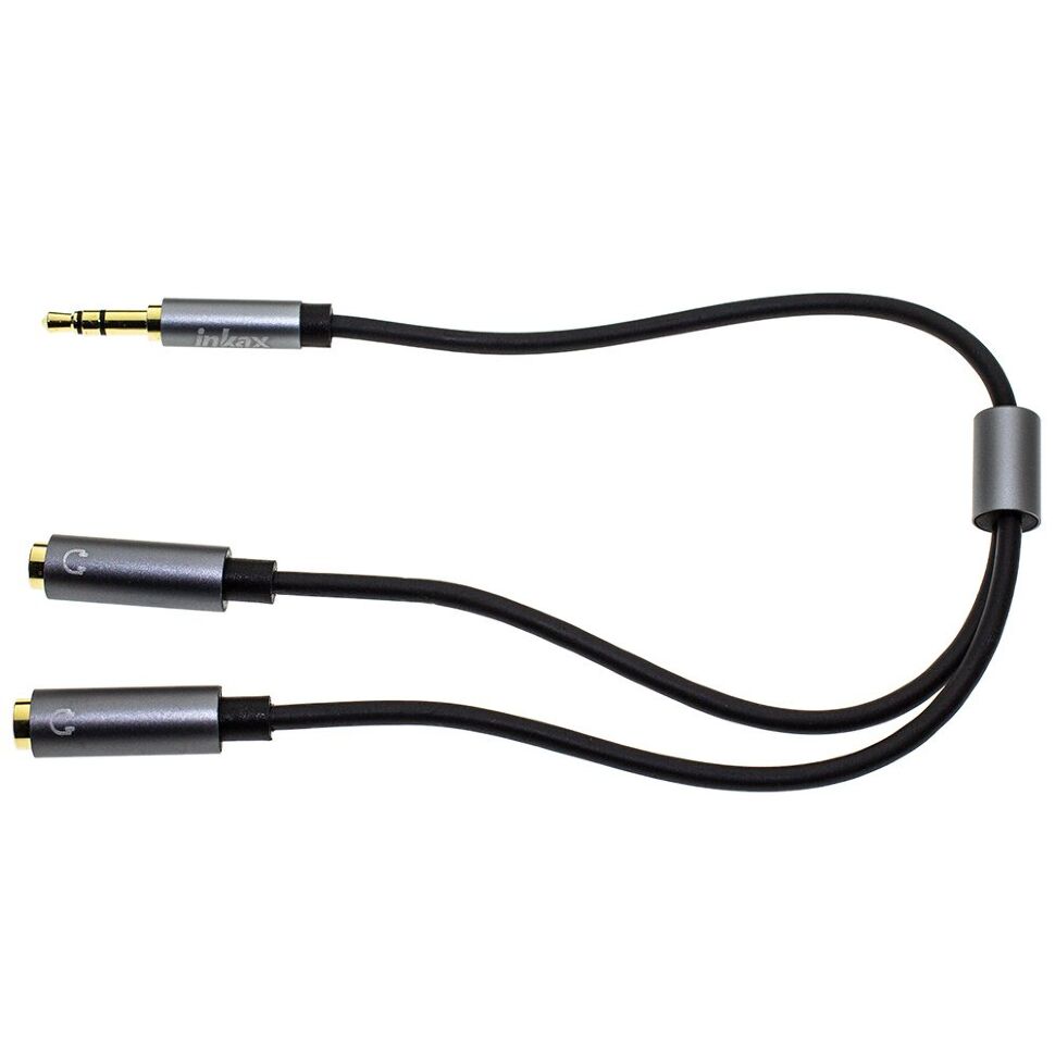 Розгалужувач звуку на 2 навушники INKAX AL-15 Розгалужувач звуку на 2 навушники INKAX AL-15