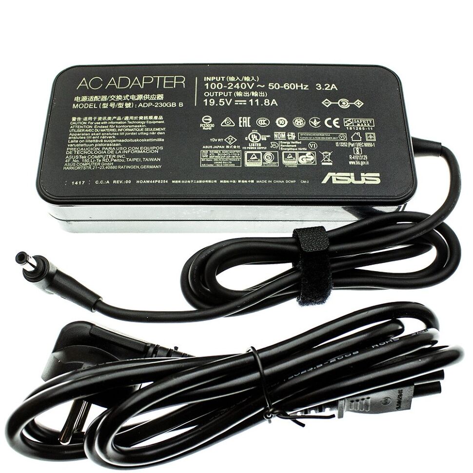 Блок живлення для ноутбука ASUS 230W 19.5V 11.8A 5.5*2.5mm (БЕЗ НАКЛЕЙКИ) Блок живлення для ноутбука ASUS 230W 19.5V 11.8A 5.5*2.5mm (БЕЗ НАКЛЕЙКИ)