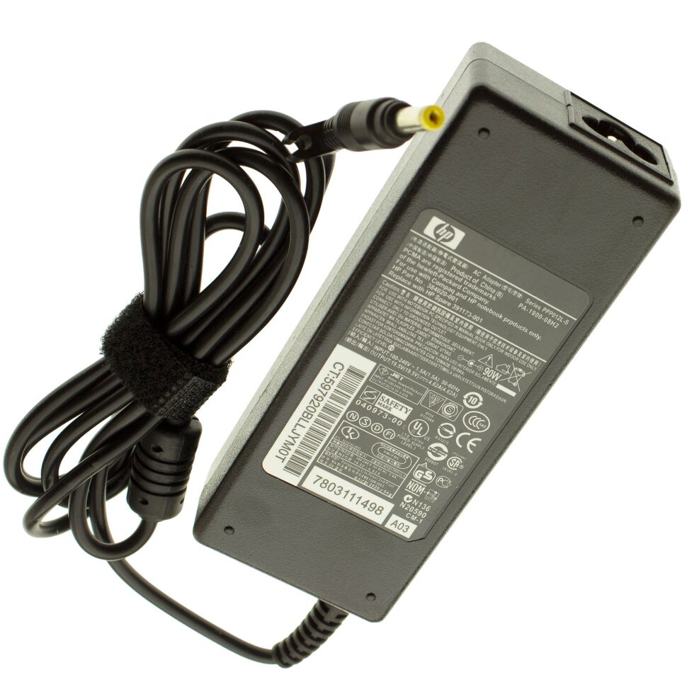 Блок живлення для ноутбука HP 90W 19.5V 4.62A (4.8×1.7 мм, bullet)
