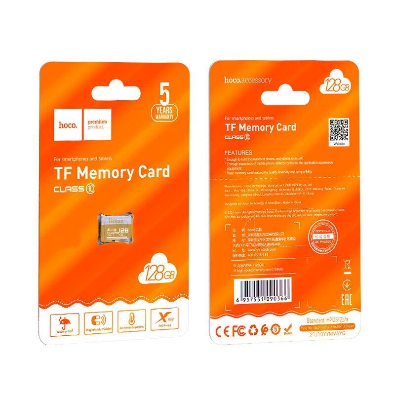 Карта памяти HOCO microSD 128Gb (A1/U3/Class 10) Карта памяти HOCO microSD 128Gb (A1/U3/Class 10)