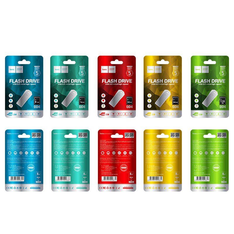 Флеш-память HOCO UD4 (USB2.0/4Gb) (стальной) Флеш-память HOCO UD4 (USB2.0/4Gb) (стальной)