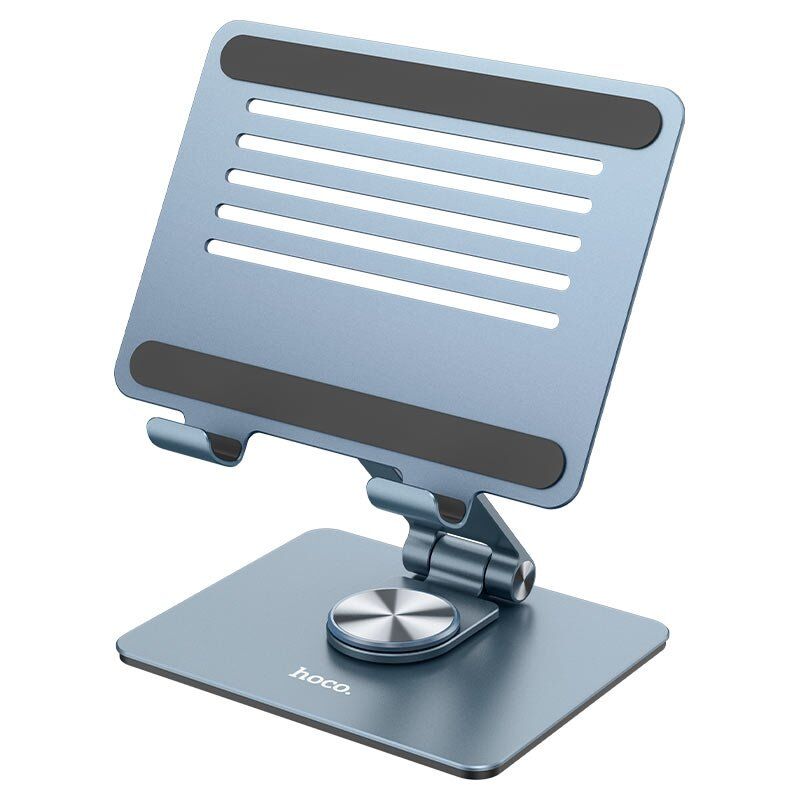 Настільний тримач HOCO PH52 Might metal rotating для планшету від 7" до 12,9", СІРИЙ Настільний тримач HOCO PH52 Might metal rotating для планшету від 7" до 12,9", СІРИЙ