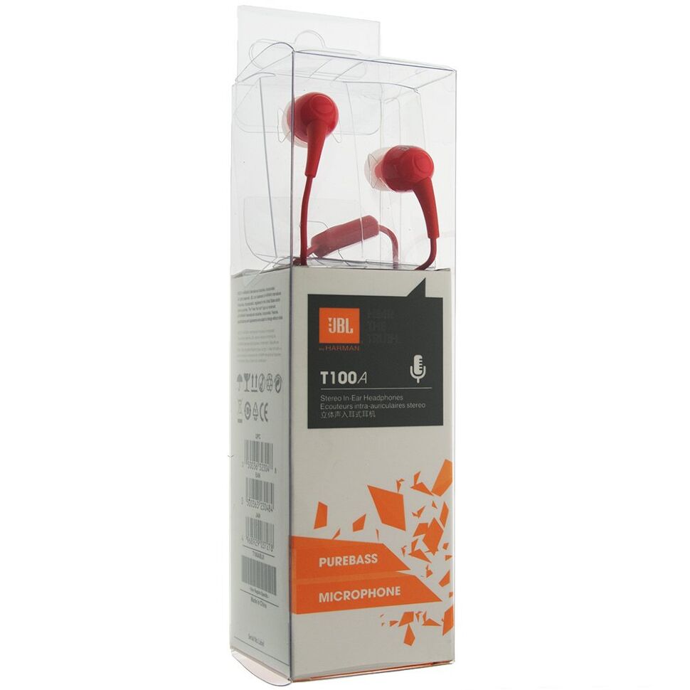 Гарнітура JBL T100A