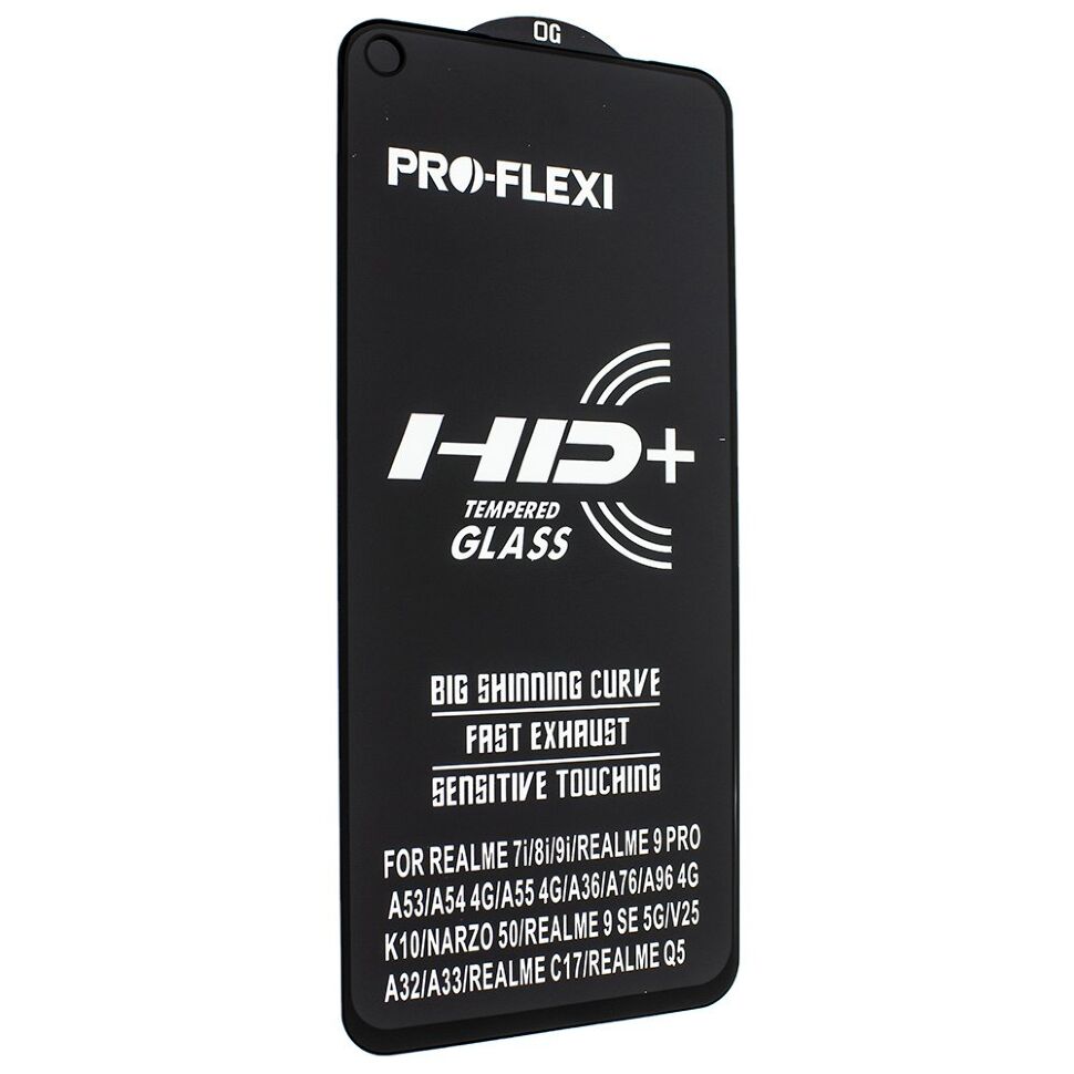 Захисне скло PRO-FLEXI HD+ REALME 8i ЧОРНИЙ Захисне скло PRO-FLEXI HD+ REALME 8i ЧОРНИЙ