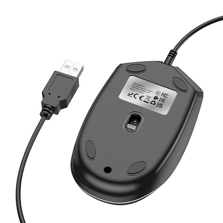 Мишка провідна BOROFONE BG10 Soaring game luminous wired RGB