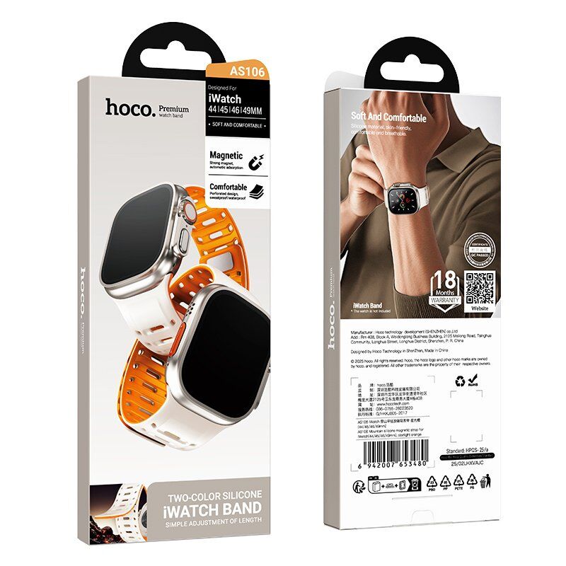 Ремешок Hoco AS106 для Apple Watch 42мм | 44мм | 45мм | 49мм