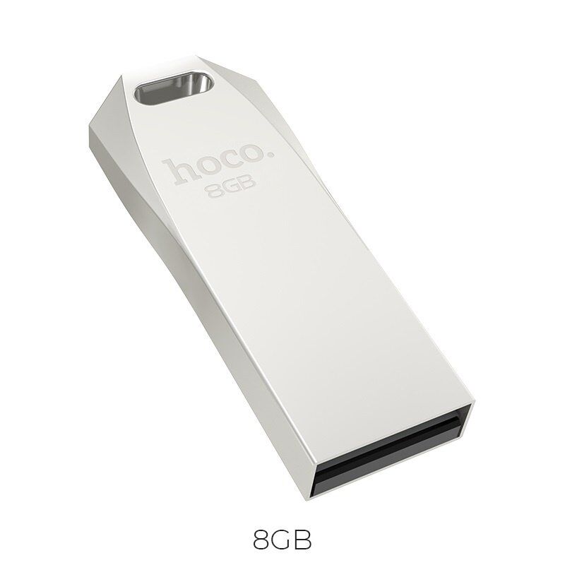 Флеш-память HOCO UD4 (USB2.0/8Gb) (стальной)