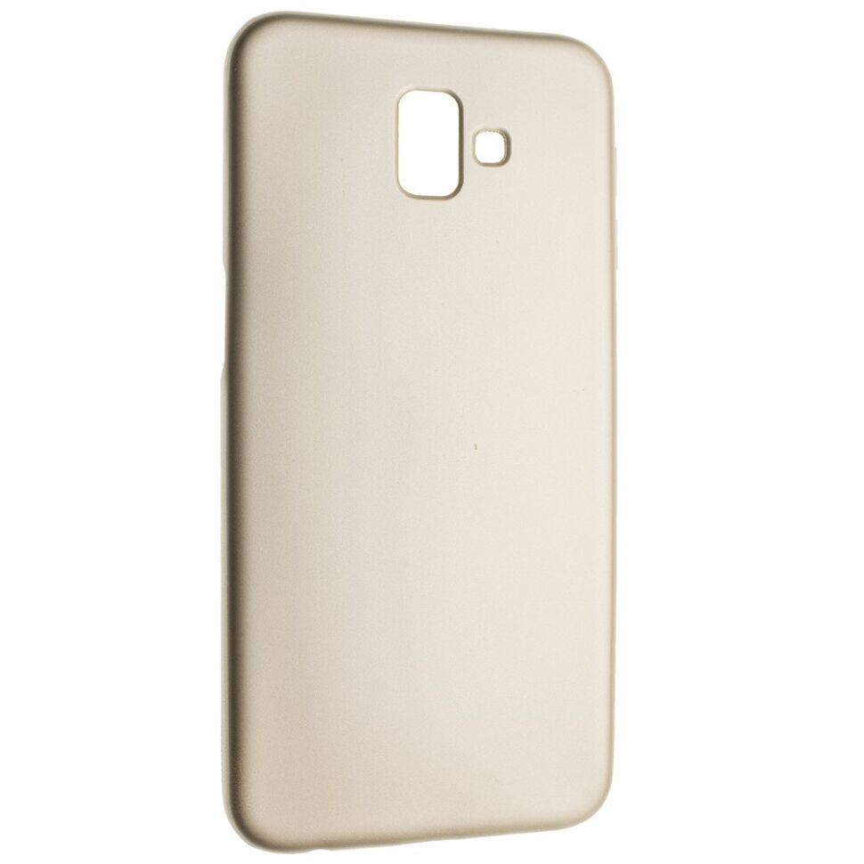 Матова силіконова накладка ROCK Samsung J6+ 2018 (J615) (золотий) Матова силіконова накладка ROCK Samsung J6+ 2018 (J615) (золотий)