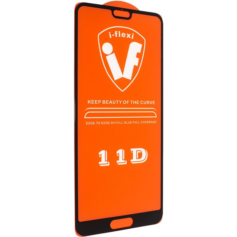 Скло 11D 9H i-flexi FULL GLUE HUAWEI P20 в упаковці ЧОРНИЙ Скло 11D 9H i-flexi FULL GLUE HUAWEI P20 в упаковці ЧОРНИЙ