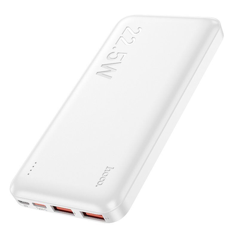 Power Bank HOCO J101 Astute 22.5W 10000 mAh, білий