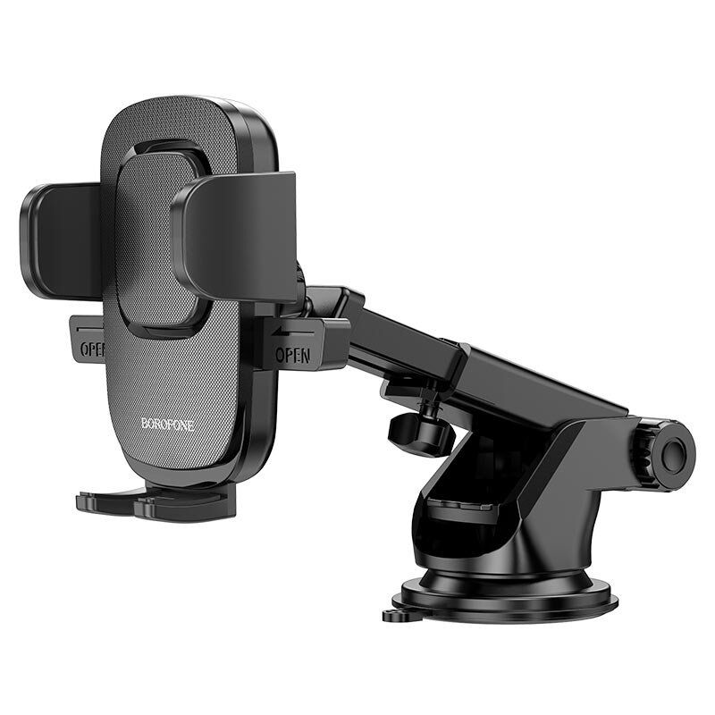 Автомобільний тримач BOROFONE BH60 клейка присоска - утримувач з кнопкою Автомобільний тримач BOROFONE BH60 клейка присоска - утримувач з кнопкою