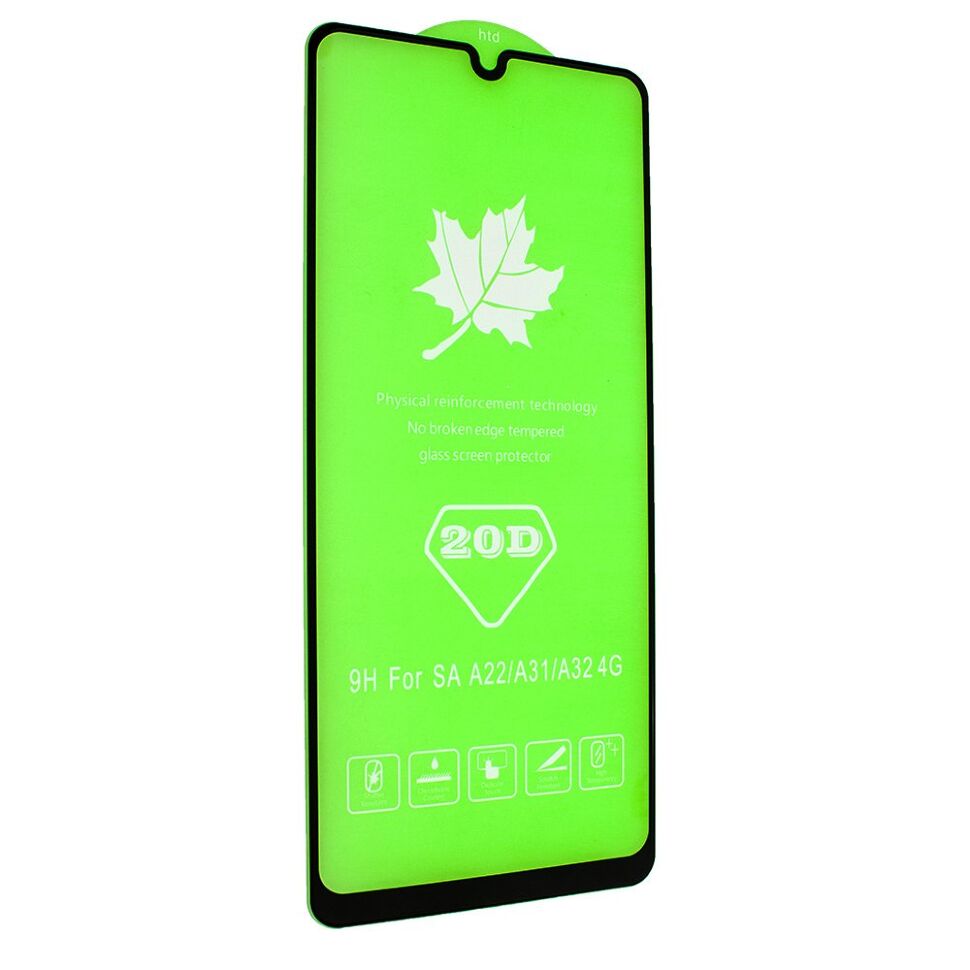 Захисне скло 20D SAMSUNG Galaxy A33 5G 2022 A336 ЧОРНИЙ