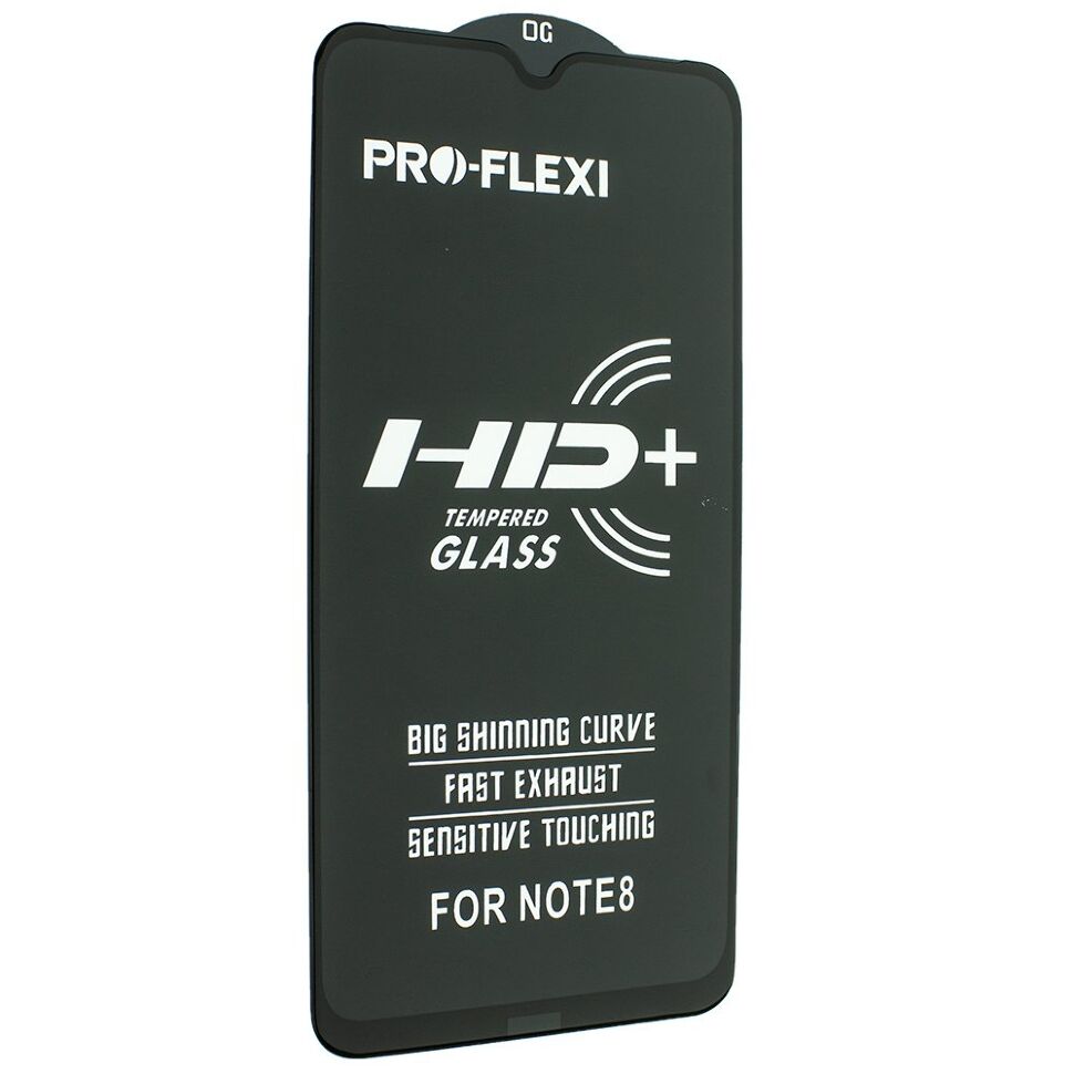 Захисне скло PRO-FLEXI HD+ XIAOMI Redmi Note 8 2021 ЧОРНИЙ Захисне скло PRO-FLEXI HD+ XIAOMI Redmi Note 8 2021 ЧОРНИЙ