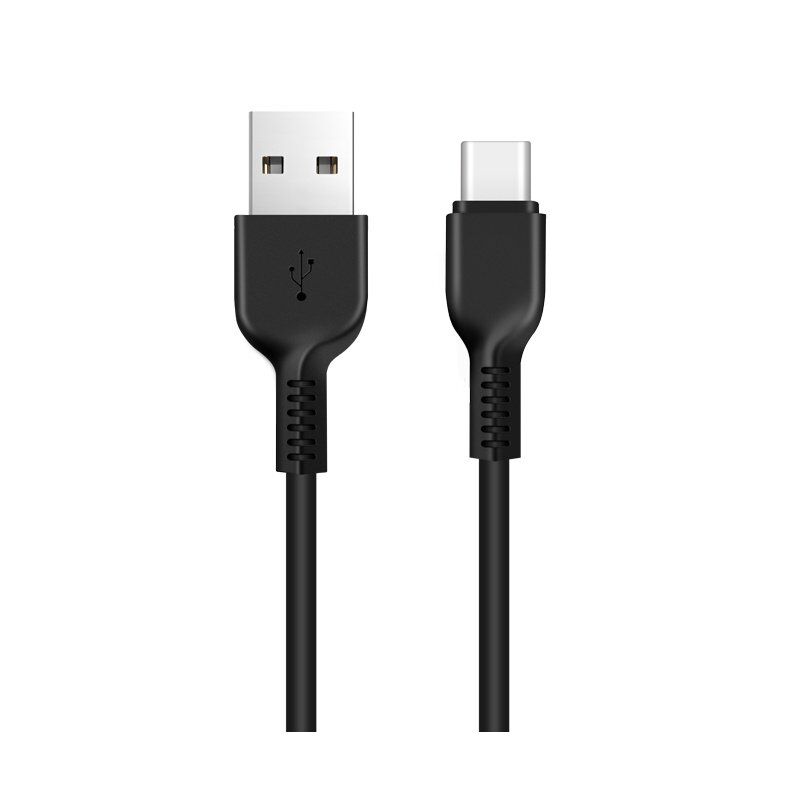 USB кабель HOCO X20 USB - Type-C 2.4A 1 метр, чорний USB кабель HOCO X20 USB - Type-C 2.4A 1 метр, чорний
