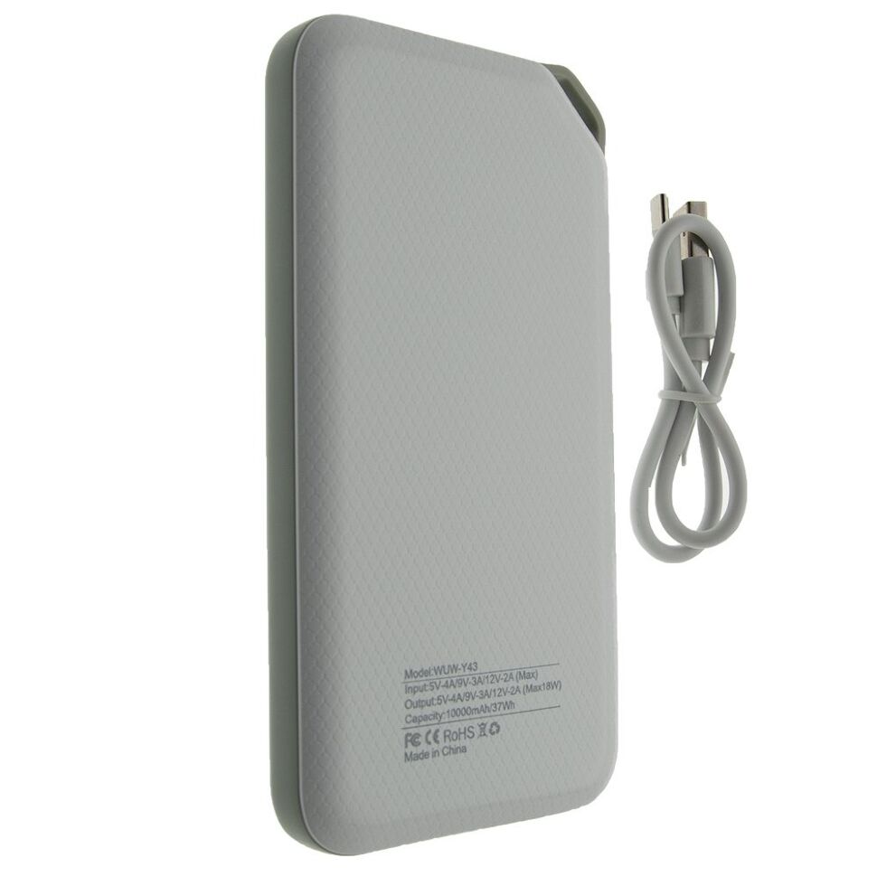 Power Bank WUW Y43 10000 mAh БІЛИЙ