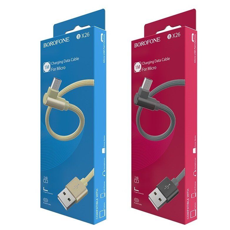 USB кабель BOROFONE BX26 Express charging data USB - micro USB USB кабель BOROFONE BX26 Express charging data USB - micro USB