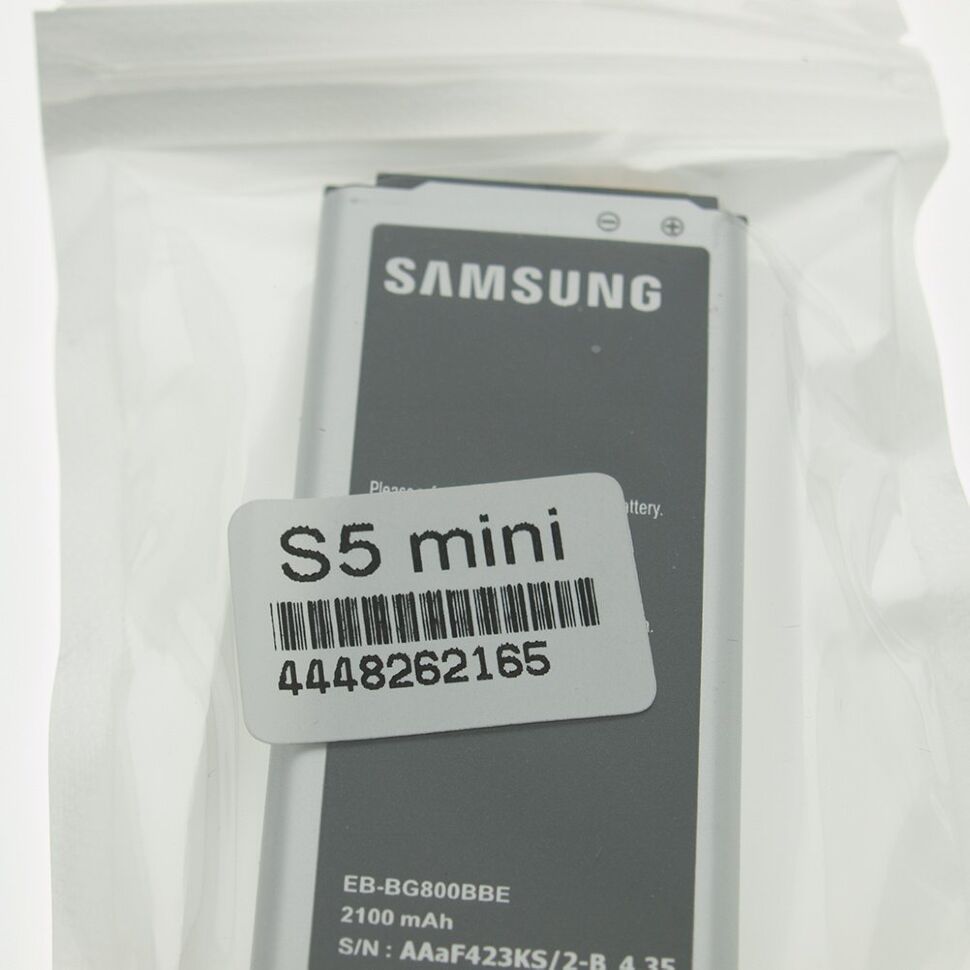 Акумулятор ОРИГІНАЛ КУЛЕК SAMSUNG S5 MINI Акумулятор ОРИГІНАЛ КУЛЕК SAMSUNG S5 MINI