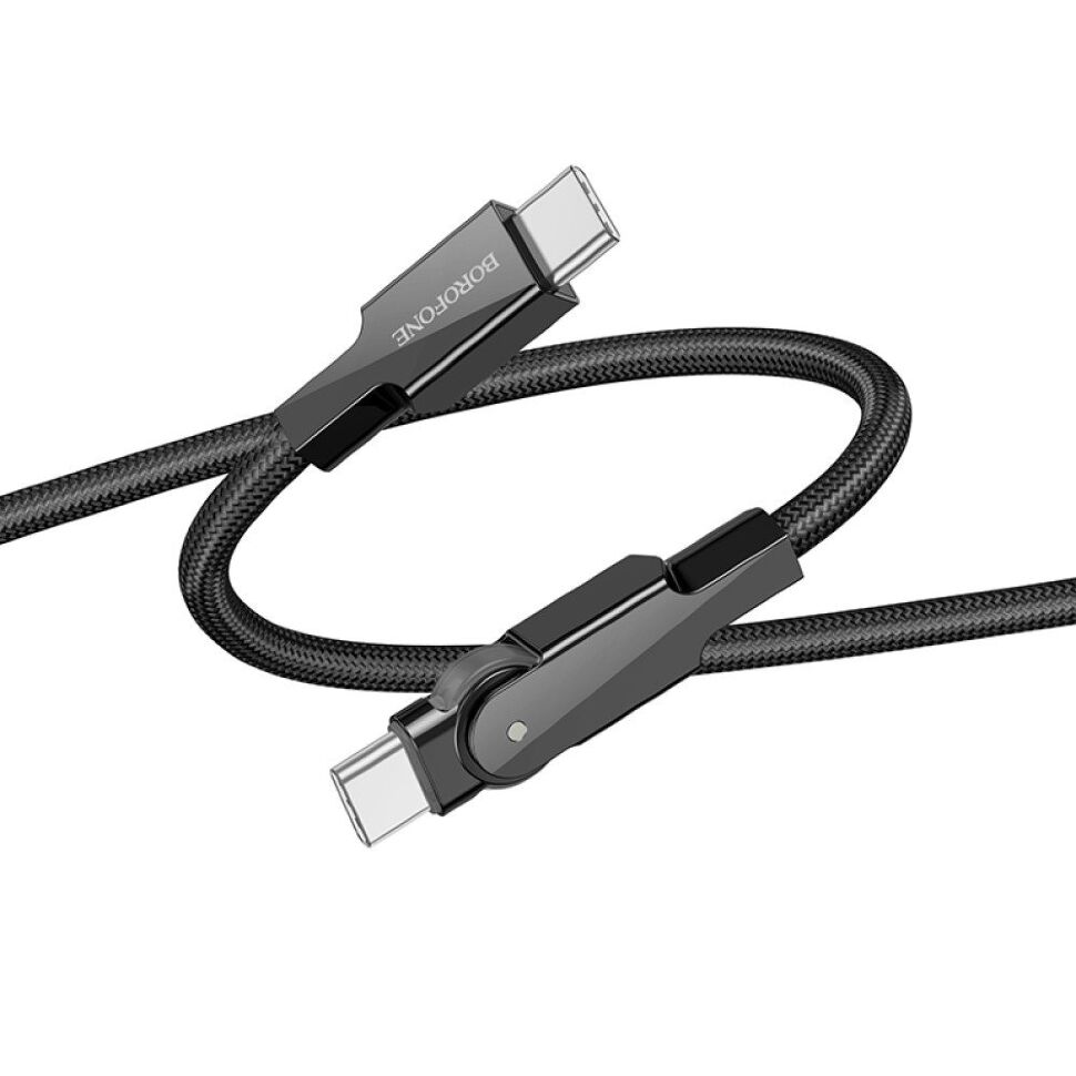 USB-C кабель BOROFONE BU41 60w 1.2m Type-C - Type-C USB-C кабель BOROFONE BU41 60w 1.2m Type-C - Type-C
