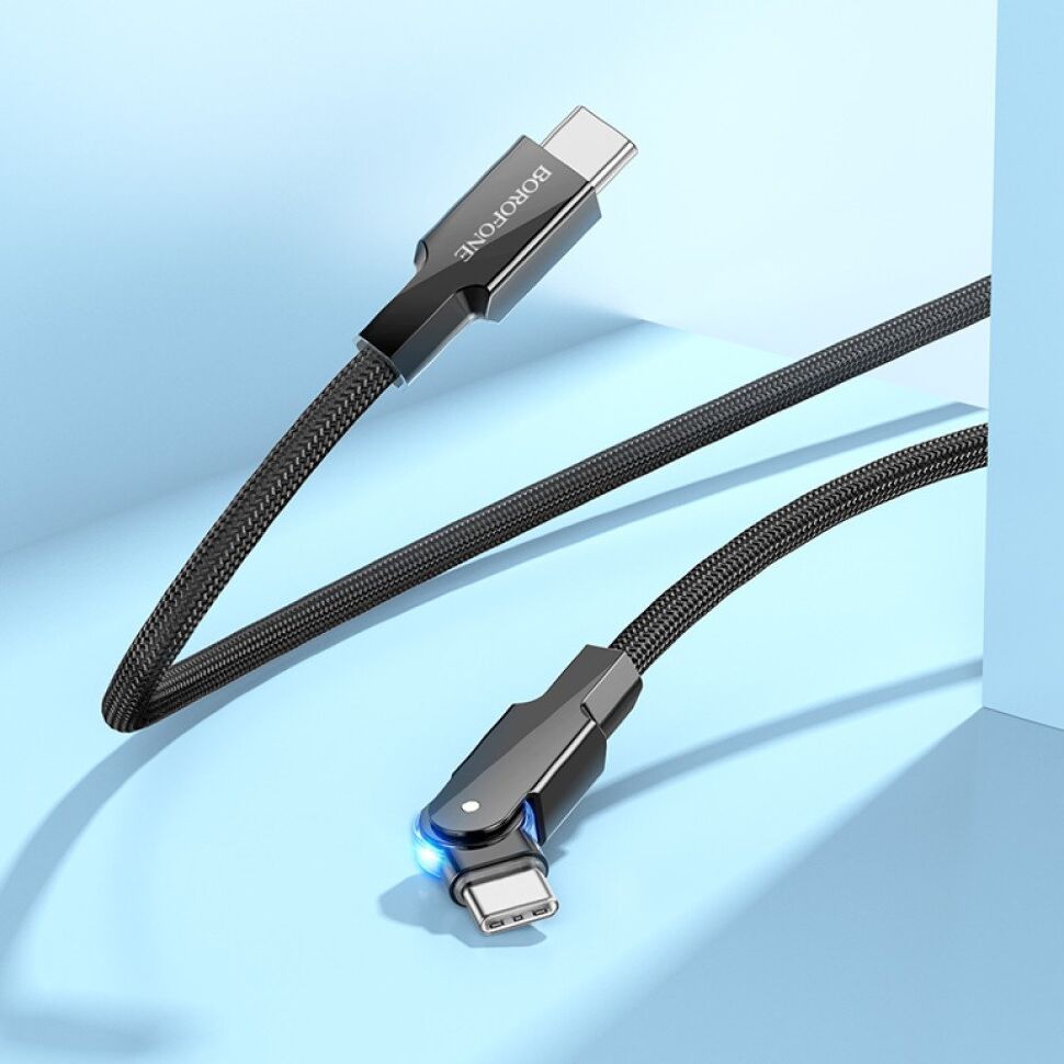USB-C кабель BOROFONE BU41 60w 1.2m Type-C - Type-C USB-C кабель BOROFONE BU41 60w 1.2m Type-C - Type-C