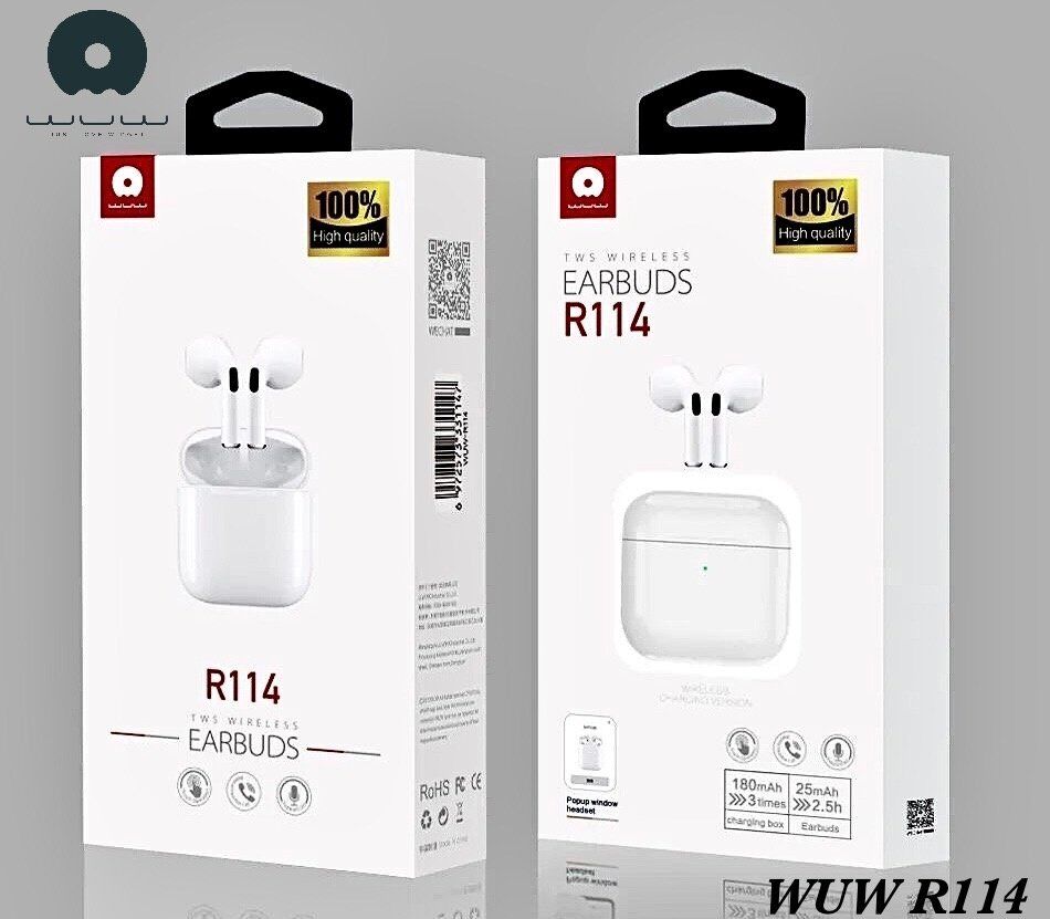 Бездротові навушники WUW R114 TWS Wireless earbuds