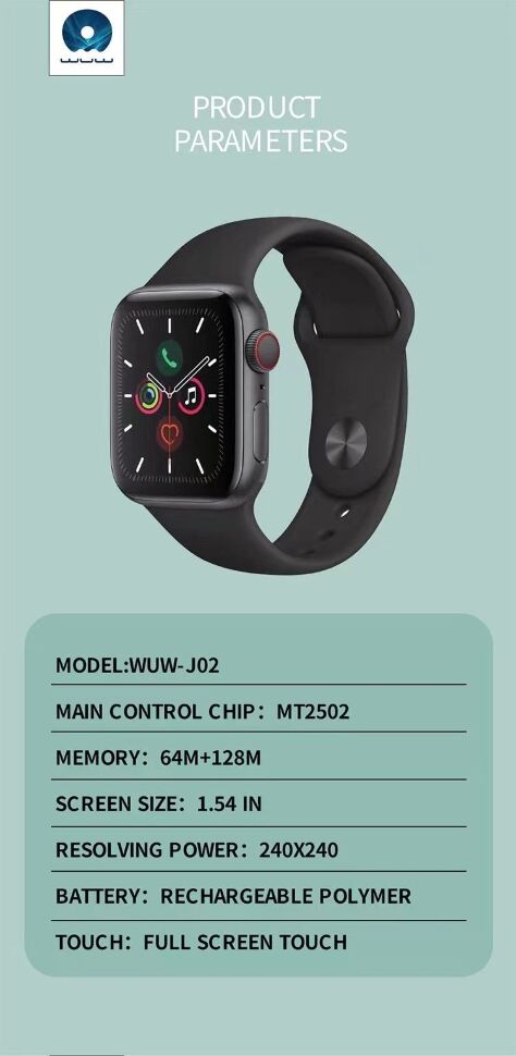 Годинник Smart Watch WUW J02 Годинник Smart Watch WUW J02