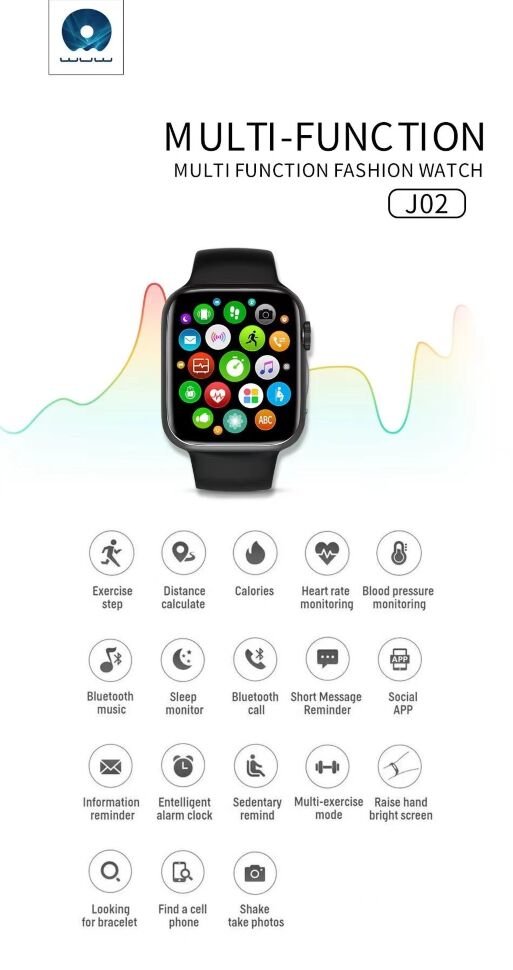 Годинник Smart Watch WUW J02 Годинник Smart Watch WUW J02