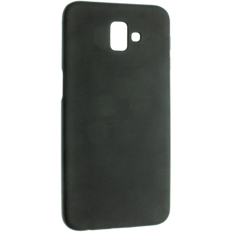 Матова силіконова накладка ROCK Samsung J6+ 2018 (J615) (чорний) Матова силіконова накладка ROCK Samsung J6+ 2018 (J615) (чорний)