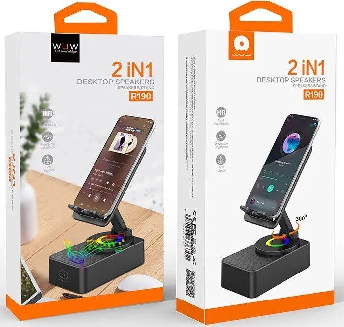 Підставка WUW R190 ІЗ ВБУДОВАНОЮ КОЛОНКОЮ