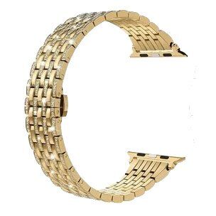 Ремінець металевий для годинника APPLE WATCH 38MM / 40MM / 41MM стрази rhinestones №1