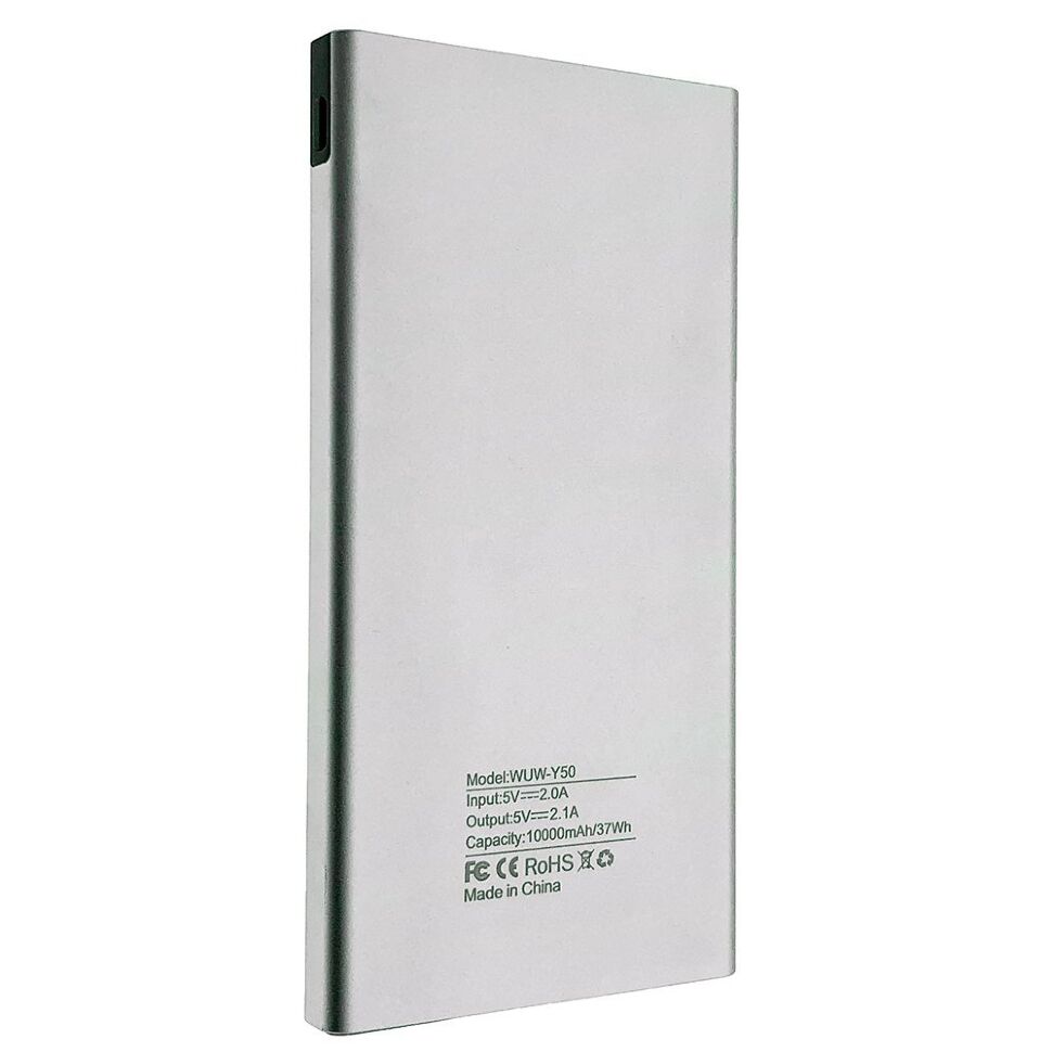 Power Bank WUW Y50 10000 mAh СТАЛЬНИЙ Power Bank WUW Y50 10000 mAh СТАЛЬНИЙ
